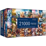 Kép 1/2 - A föld krónikája: Teremtéstől a jövőig 21000 db-os puzzle – Trefl