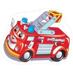 Kép 2/2 - Tűzoltóautó óriás padló puzzle 12 db-os