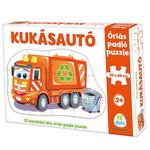 Kép 1/2 - Kukásautó óriás padló puzzle 12 db-os