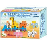 Kép 1/3 - Szafari vonat építőjáték