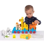 Kép 3/3 - Szafari vonat építőjáték