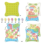 Kép 3/3 - Quercetti: Play Eco Jumbo Peggy Evo 41 db-os szett