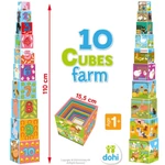 Kép 3/3 - 10 Cube Kockarakosgató játék – Farm