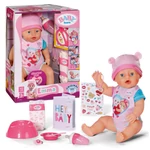Kép 5/8 - Baby Born: Emma interaktív baba szett kiegészítőkkel 43 cm - Zapf Creation