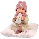 Kép 2/3 - Llorens: Tina 44 cm-es újszülött baba puha párnával