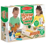 Kép 1/7 - Lóápoló játékszett plüss lóval – Melissa & Doug