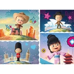 Kép 2/2 - Mása és a medve Mása világot lát 24 db-os maxi padló puzzle 70×50 cm – Lisciani