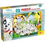 Kép 1/3 - Disney 101 kiskutya 2 az 1-ben 60 db-os puzzle és színező 50×35 cm – Lisciani