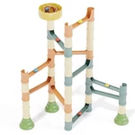 Kép 2/3 - Quercetti: Play Bio Migoga Marble golyópálya 46 db-os