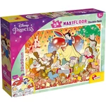Kép 1/2 - Disney Hófehérke 2 az 1-ben maxi 24 db-os puzzle és színező 70×50 cm – Lisciani