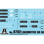 Kép 2/4 - Italeri 1/87 BR 50 Lokomotive gőzmozdony vonat makett