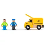 Kép 3/4 - Munkagépek 8 db-os járműszett figurával – Woodyland