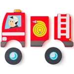 Kép 2/2 - Fa tűzoltós 5 db-os baba puzzle – Woodyland