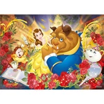 Kép 2/3 - A szépség és a szörnyeteg 2 az 1-ben 108 db-os puzzle és színező 50×35 cm – Lisciani
