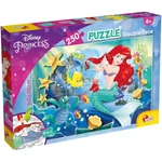 Kép 1/3 - Ariel a kis hableány 2 az 1-ben 250 db-os puzzle és színező 50×35 cm – Lisciani