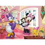 Kép 2/3 - Minnie egér és Daisy kacsa kalandjai 2 az 1-ben 24 db-os Eco maxi puzzle és színező 70×50 cm – Lisciani