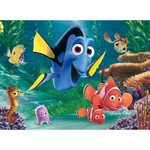 Kép 2/3 - Némó nyomában 2 az 1-ben 24 db-os Eco maxi puzzle és színező 70×50 cm – Lisciani