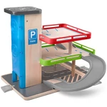 Kép 1/2 - Fa parkolóház lifttel