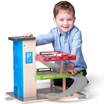 Kép 2/2 - Fa parkolóház lifttel