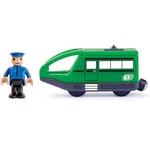 Kép 1/2 - Modern zöld elektromos mozdony – Woodyland
