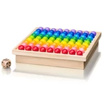 Kép 2/3 - Montessori szivárvány golyók fejlesztő játék – Woodyland