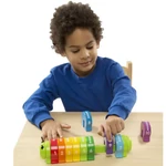Kép 3/3 - Színes számtanuló hernyó fa készségfejlesztő – Melissa & Doug