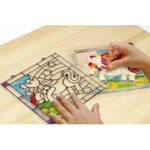 Kép 2/3 - Unikornis ólomüveg képkészítő készlet – Melissa & Doug