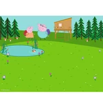Kép 2/2 - Peppa malac mágneses puzzle szett kiegészítőkkel – Trefl