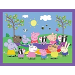 Kép 3/4 - Peppa malacos 2 az 1-ben puzzle és memóriajáték – Trefl