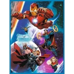 Kép 3/4 - Marvel: Bosszúállók puzzle és memóriakártya 2 az 1-ben szett – Trefl