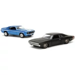 Kép 5/6 - Halálos iramban: 1969 Chevrolet Camaro és 1968 Dodge Charger Widebody 2 db-os csomag 1/32 méretarány – Jada Toys
