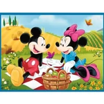 Kép 2/3 - Disney: Mickey és Minnie puzzle és memóriakártya 2 az 1-ben szett – Trefl