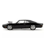 Kép 2/4 - Halálos iramban: 1970 Dodge Charger kompresszoros fém autómodell 1/24 - Jada Toys