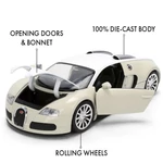Kép 3/4 - Halálos iramban: 2011 Bugatti Veyron fém autómodell 1/24 - Jada Toys