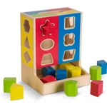 Kép 2/5 - Színes fa formarendező készségfejlesztő – Melissa&Doug