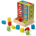 Kép 3/5 - Színes fa formarendező készségfejlesztő – Melissa&Doug