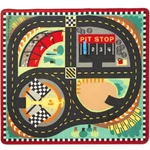 Kép 1/3 - Versenypálya játszószőnyeg 4 db autóval – Melissa & Doug