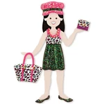 Kép 3/3 - Glamour pufi matrica készlet – Melissa & Doug