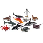 Kép 2/2 - Faunica: Az óceán állatai 12 db-os figura szett – Woodyland