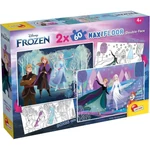 Kép 1/3 - Jégvarázs 2 az 1-ben maxi 2×60 db-os puzzle és színező 50×35 cm – Lisciani