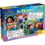 Kép 1/3 - Disney Encanto 2 az 1-ben maxi 2×60 db-os puzzle és színező 50×35 cm – Lisciani