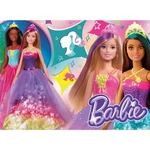 Kép 3/5 - Barbie mágikus világa 4×48 db-os maxi padló puzzle 35×25 cm – Lisciani
