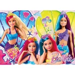 Kép 5/5 - Barbie mágikus világa 4×48 db-os maxi padló puzzle 35×25 cm – Lisciani