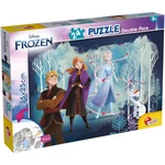 Kép 1/3 - Jégvarázs 2 az 1-ben 24 db-os puzzle és színező 35×25 cm – Lisciani
