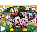 Kép 2/3 - Mickey egér 2 az 1-ben 48 db-os puzzle és színező 35×25 cm – Lisciani
