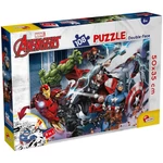 Kép 1/3 - Bosszúállók 2 az 1-ben 108 db-os puzzle és színező 50×35 cm – Lisciani