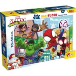 Kép 1/2 - Marvel Spidey 2 az 1-ben maxi 24 db-os puzzle és színező 70×50 cm – Lisciani