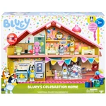Kép 1/7 - Bluey: Ünnepi családi ház játékszett ünneplő Bluey figurával