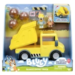 Kép 1/3 - Bluey: Billenőplatós teherautó játékszett figurákkal