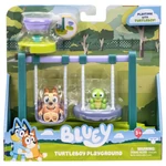 Kép 1/3 - Bluey: Játszótér játékszett Bingó és Teknős figurával